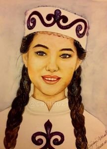 149-Kazak kızı